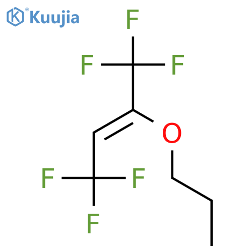 2-Butene, 1,1,1,4,4,4-hexafluoro-2-propoxy-, (Z)- structure