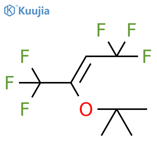 2-Butene, 2-(1,1-dimethylethoxy)-1,1,1,4,4,4-hexafluoro-, (Z)- structure