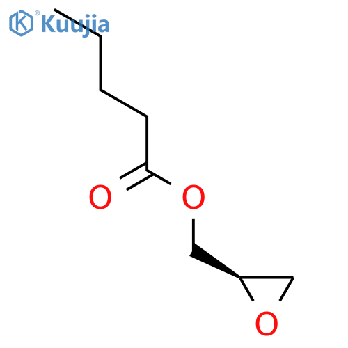 (2R)-Oxiran-2-ylmethyl pentanoate structure