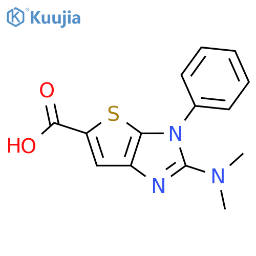 2-(Dimethylamino)-3-phenyl-3H-thieno2,3-dimidazole-5-carboxylic Acid structure