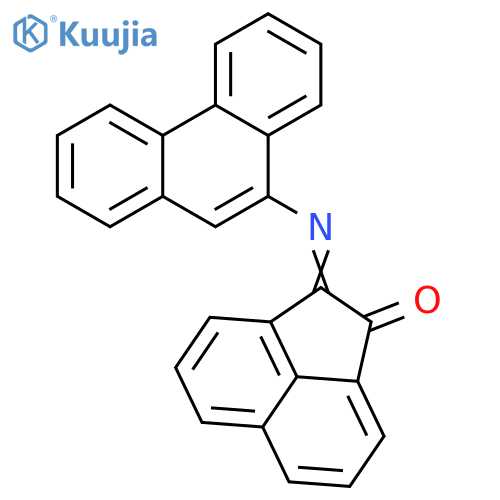 1(2H)-Acenaphthylenone, 2-(9-phenanthrenylimino)- structure