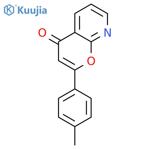2-(4-methylphenyl)pyrano[2,3-b]pyridin-4-one structure