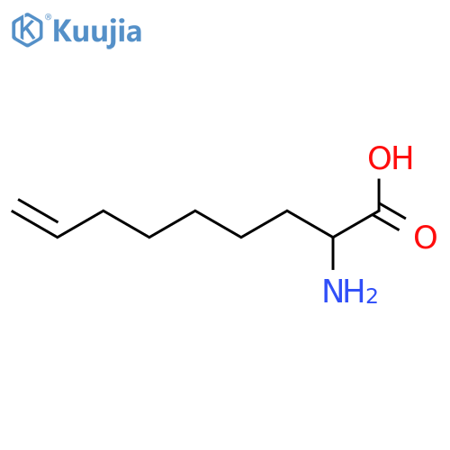 (2S)-2-aminonon-8-enoic acid structure