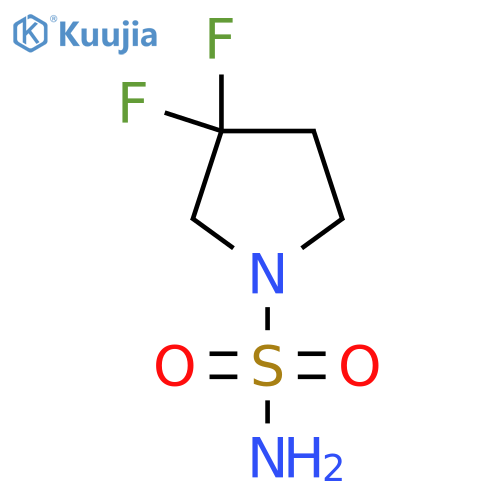 3,3-Difluoropyrrolidine-1-sulfonamide structure