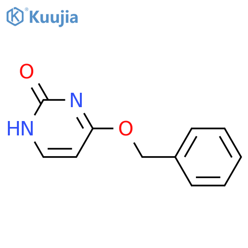 2(1H)-Pyrimidinone, 4-(phenylmethoxy)- structure