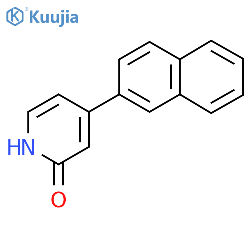 2-Hydroxy-4-(naphthalen-2-YL)pyridine structure