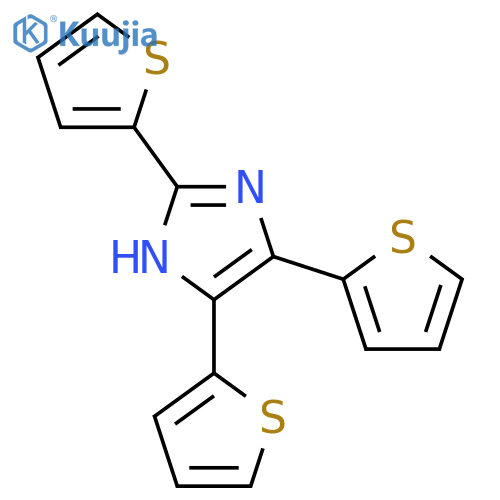 1H-Imidazole, 2,4,5-tri-2-thienyl- structure