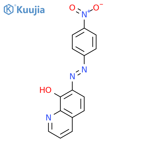 8-Quinolinol, 7-[(4-nitrophenyl)azo]- structure