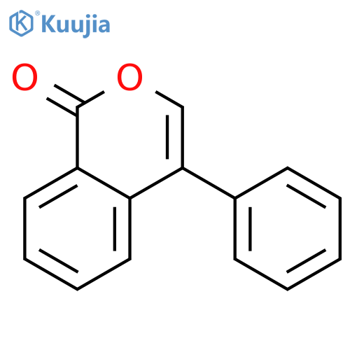 1H-2-Benzopyran-1-one, 4-phenyl- structure