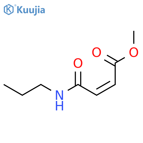 2-Butenoic acid, 4-oxo-4-(propylamino)-, methyl ester, (2Z)- structure