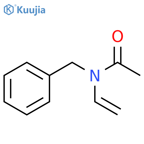 Acetamide, N-ethenyl-N-(phenylmethyl)- structure