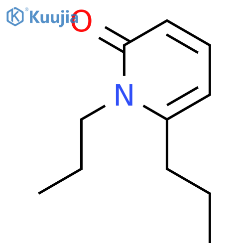 2(1H)-Pyridinone, 1,6-dipropyl- structure