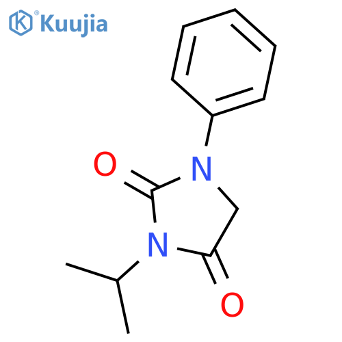 2,4-Imidazolidinedione, 3-(1-methylethyl)-1-phenyl- structure