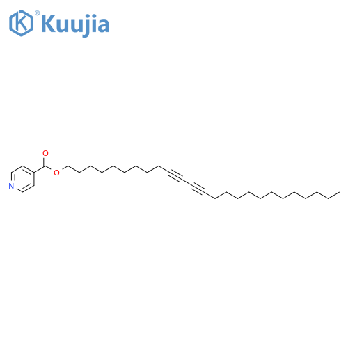 4-Pyridinecarboxylic acid, 10,12-pentacosadiyn-1-yl ester structure