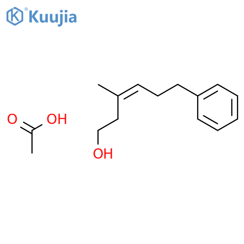 3-Hexen-1-ol, 3-methyl-6-phenyl-, acetate structure
