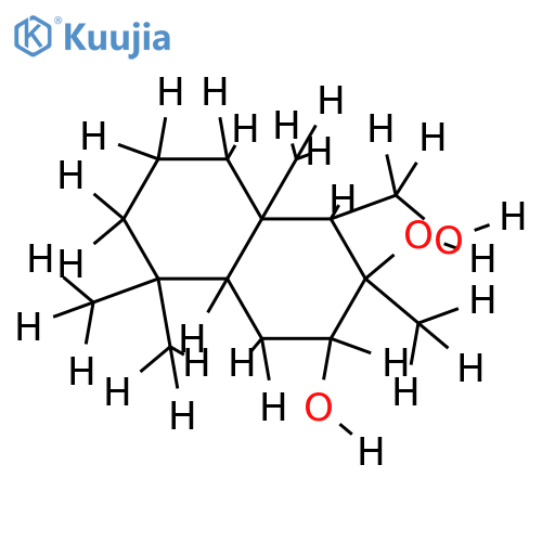 (5alpha,7alpha,8beta,9beta,10beta)-7,8,11-Drimanetriol structure