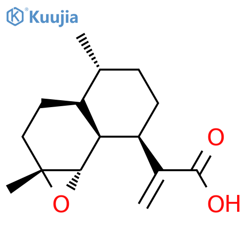 4,5-Epoxyartemisinic acid structure