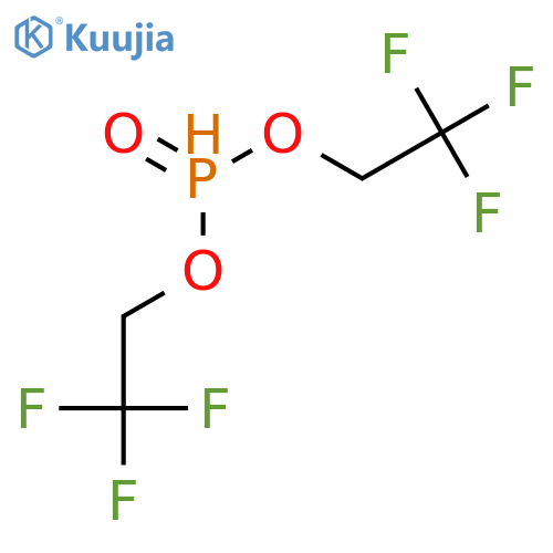 Bis(2,2,2-trifluoroethyl) Phosphite structure