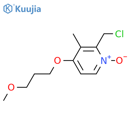 2-(chloromethyl)-4-(3-methoxypropoxy)-3-methyl-1λ?-pyridin-1-one structure