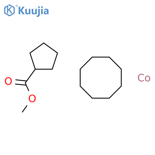 cobalt, ??4-1,5-cyclooctadiene-??5-carbomethoxycyclopentadienyl- structure