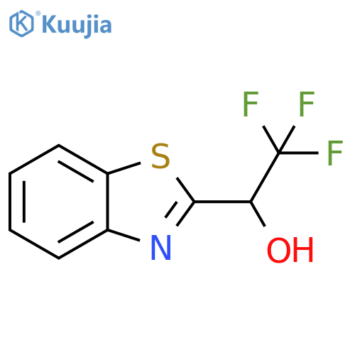 1-(1,3-benzothiazol-2-yl)-2,2,2-trifluoroethan-1-ol structure