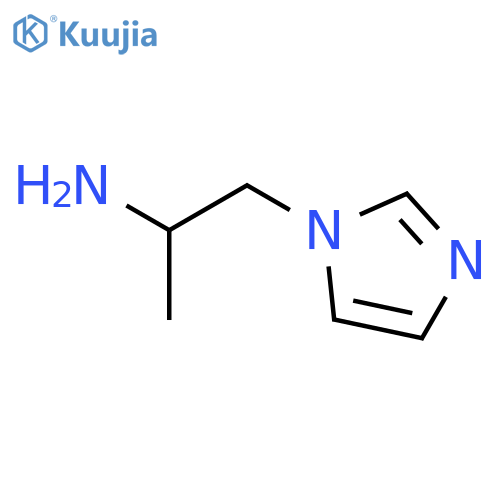 1-(1H-imidazol-1-yl)propan-2-amine structure