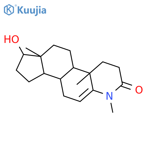 (4aR,4bS,6aS,7S,9aS,9bR)-7-hydroxy-1,4a,6a-trimethyl-1,3,4,4a,4b,5,6,6a,7,8,9,9a,9b,10-tetradecahydro-2H-indeno[5,4-f]quinolin-2-one structure