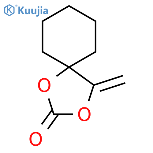 1,3-Dioxaspiro[4.5]decan-2-one,4-methylene- structure