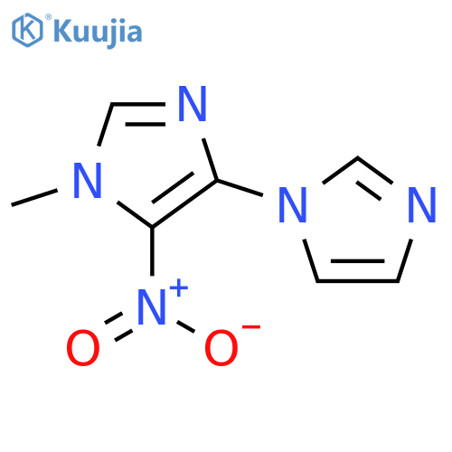 1,4'-Bi-1H-imidazole, 1'-methyl-5'-nitro- structure