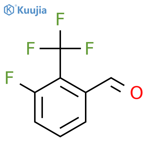 3-Fluoro-2-(trifluoromethyl)benzaldehyde structure