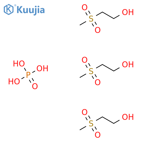 Ethanol, 2-(methylsulfonyl)-, phosphate (3:1) structure