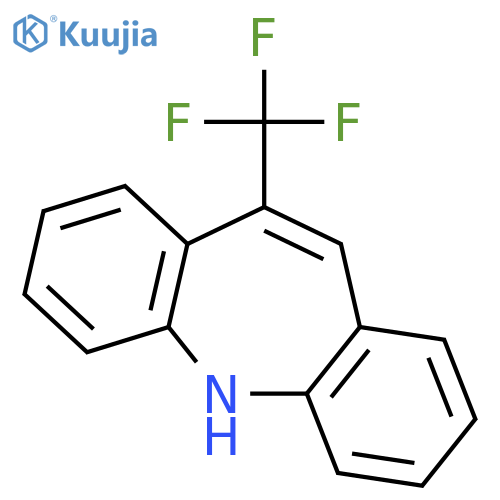 5H-Dibenz[b,f]azepine, 10-(trifluoromethyl)- structure