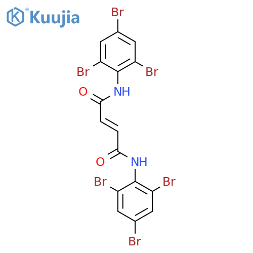 (2E)-N,N'-bis(2,4,6-tribromophenyl)but-2-enediamide structure