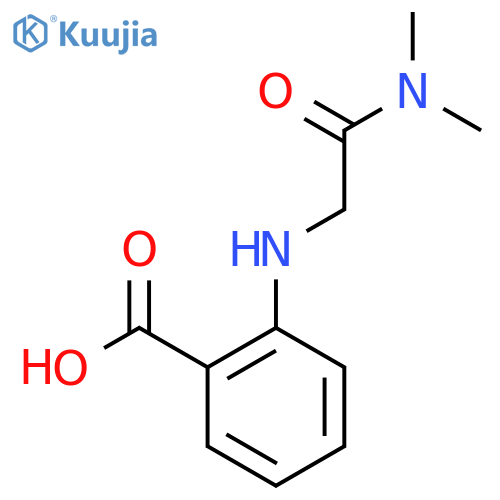 2-{2-(Dimethylamino)-2-oxoethylamino}-benzoic Acid structure