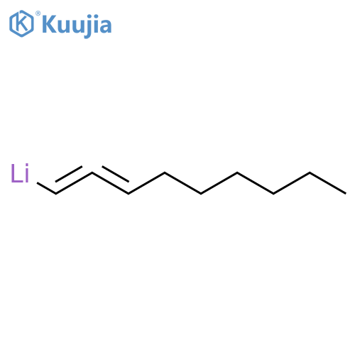 Lithium, 1,2-nonadienyl- structure