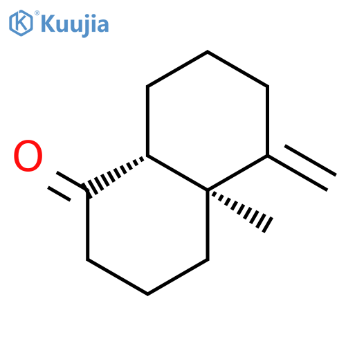 1(2H)-Naphthalenone, octahydro-4a-methyl-5-methylene-, trans- structure