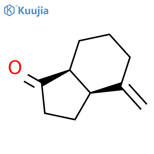 1H-Inden-1-one, octahydro-4-methylene-, cis- structure