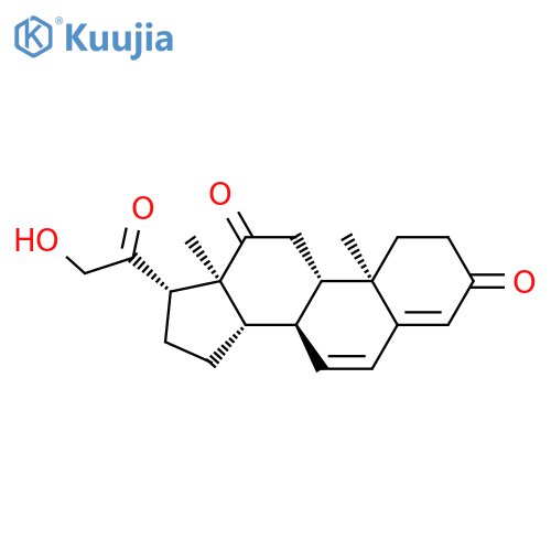 Pregna-4,6-diene-3,12,20-trione, 21-hydroxy- structure
