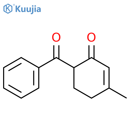 6-benzoyl-3-methyl-2-cyclohexen-1-one structure