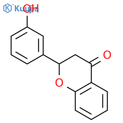 3'-Hydroxyflavanone structure