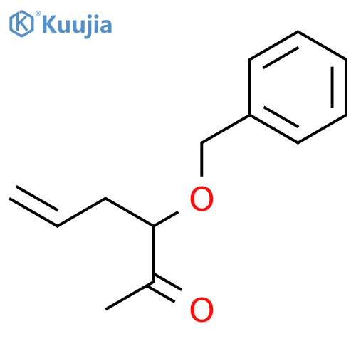5-Hexen-2-one, 3-(phenylmethoxy)- structure