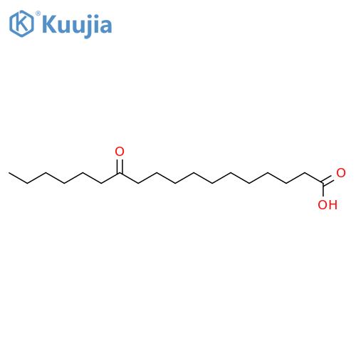 Octadecanoic acid,12-oxo- structure