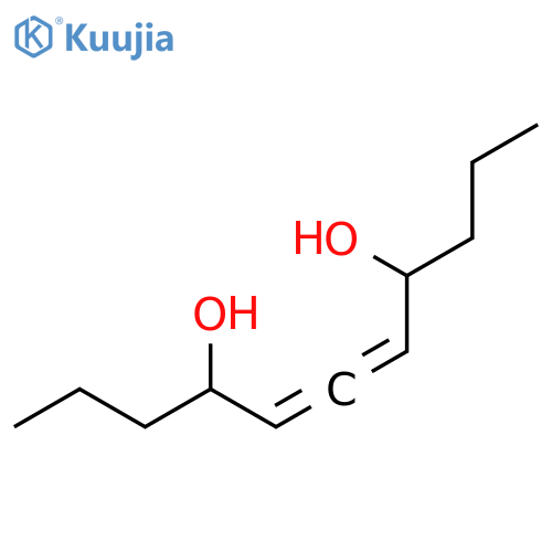 5,6-Undecadiene-4,8-diol structure