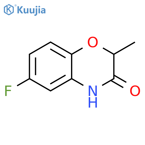 6-Fluoro-2-methyl-2,4-dihydro-1,4-benzoxazin-3-one structure