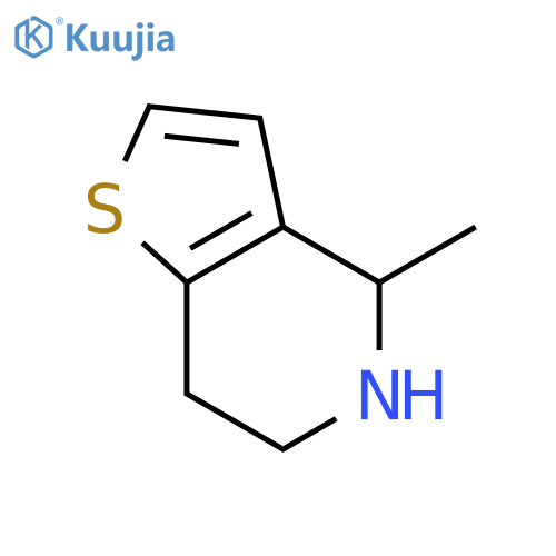 4-methyl-4,5,6,7-tetrahydrothieno3,2-cpyridine structure