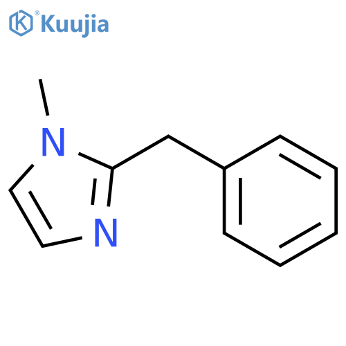 1H-Imidazole, 1-methyl-2-(phenylmethyl)- structure