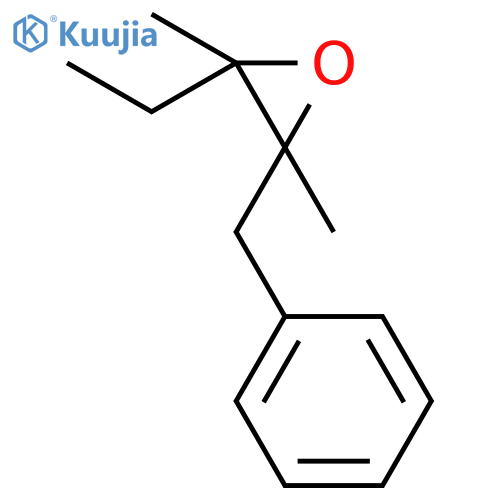 2-Benzyl-3-ethyl-2,3-dimethyloxirane structure