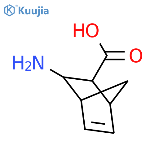 Bicyclo[2.2.1]hept-5-ene-2-carboxylicacid, 3-amino-, (1R,2R,3S,4S)-rel- structure