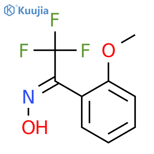 Ethanone, 2,2,2-trifluoro-1-(2-methoxyphenyl)-, oxime, (E)- structure