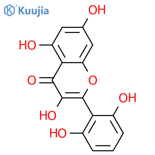 4H-1-Benzopyran-4-one,2-(2,6-dihydroxyphenyl)- 3,5,7-trihydroxy- structure